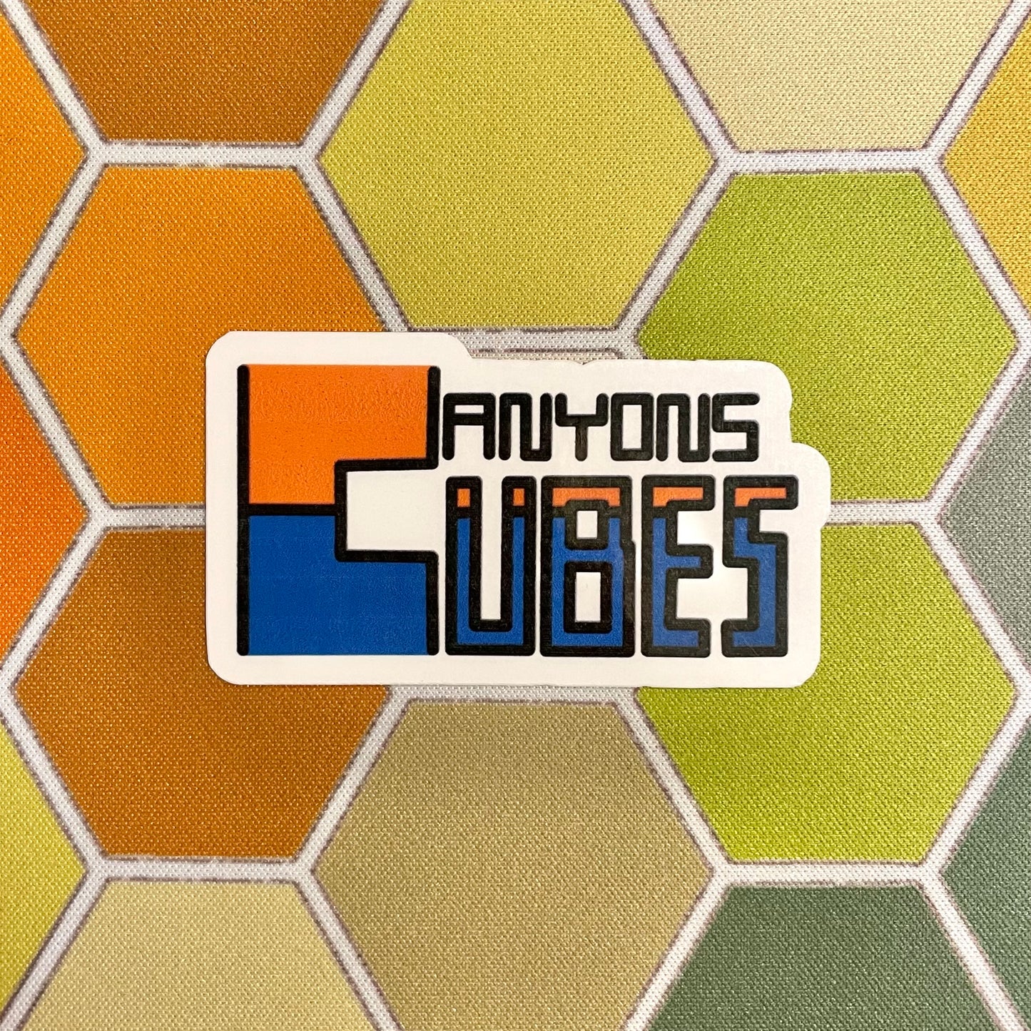 Kanyon’s Cubes Die Cut Sticker (old version)