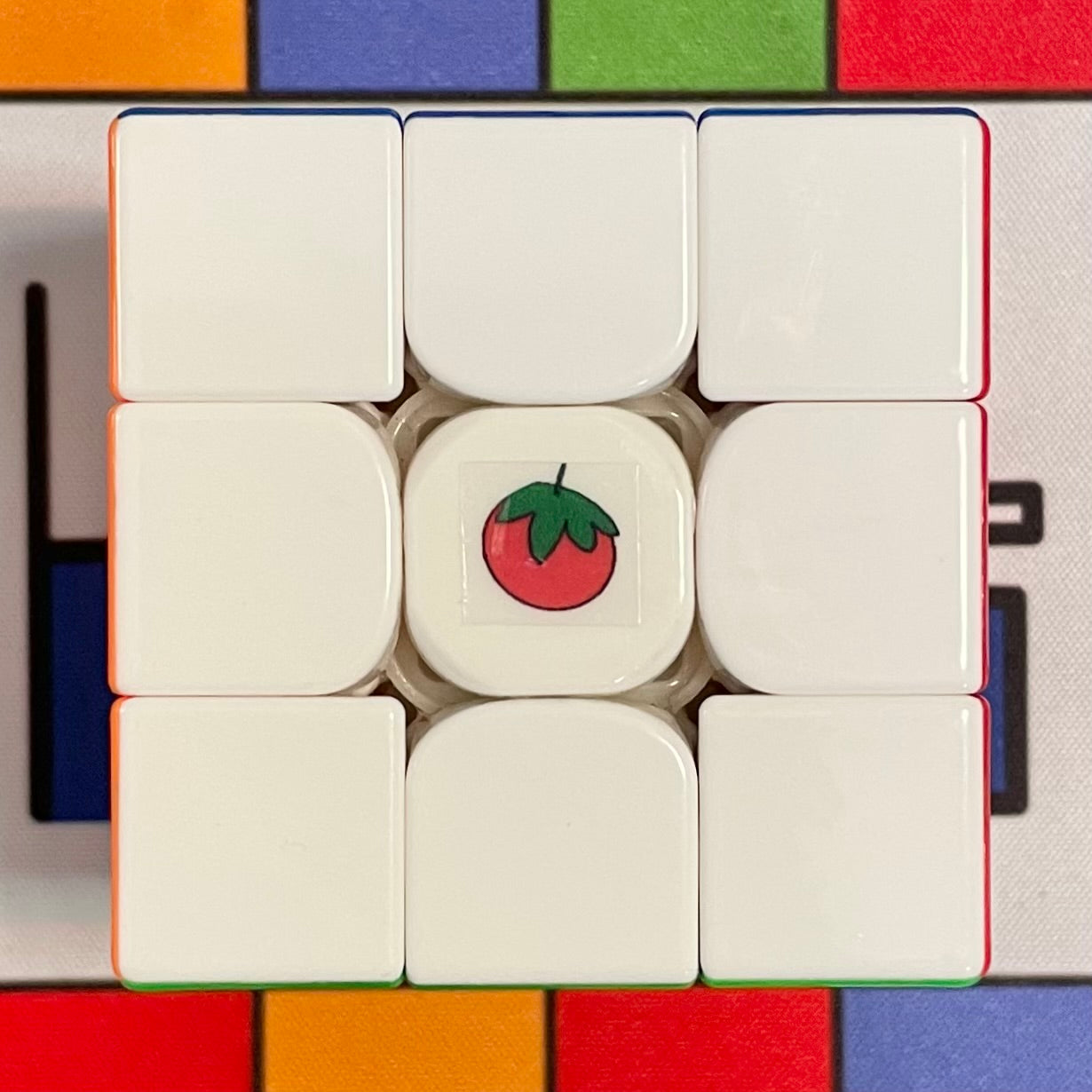 Tomato Cube Logo Sticker