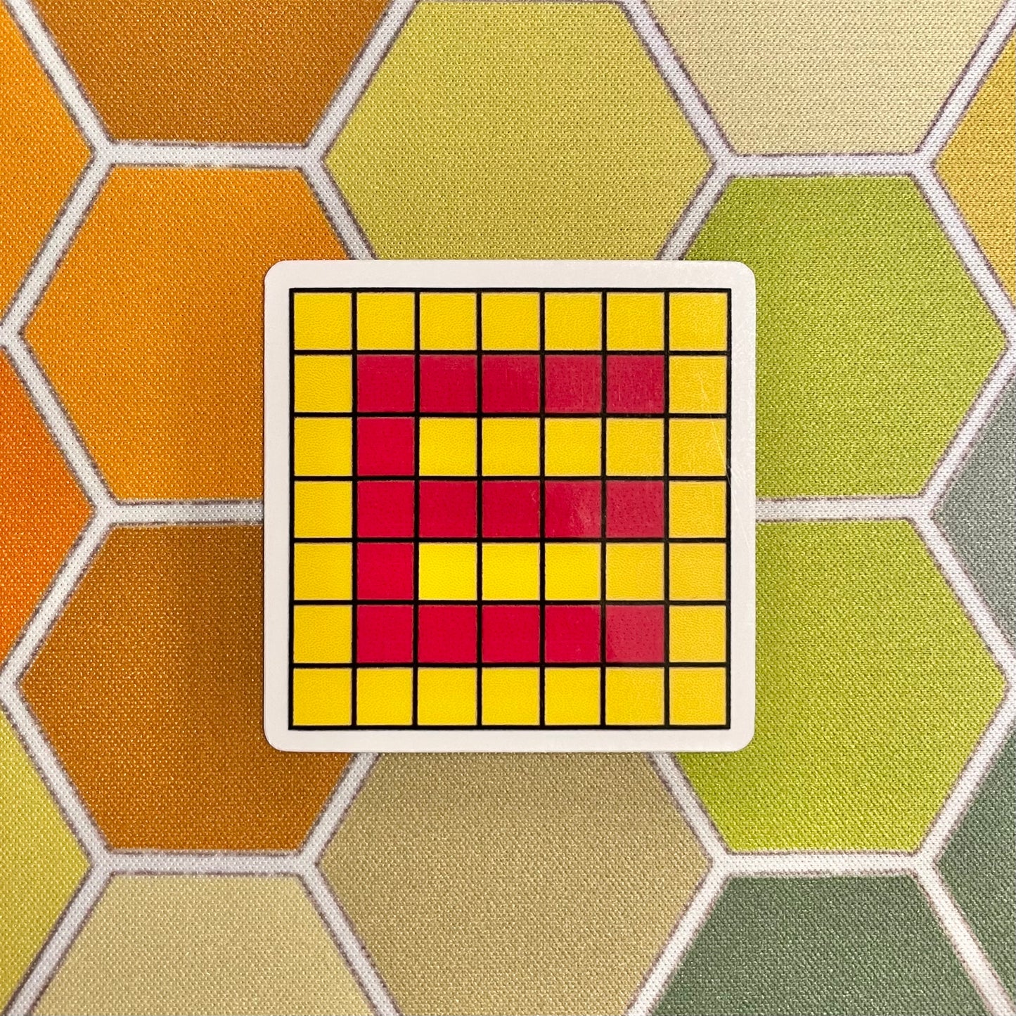 “E” Die Cut Sticker