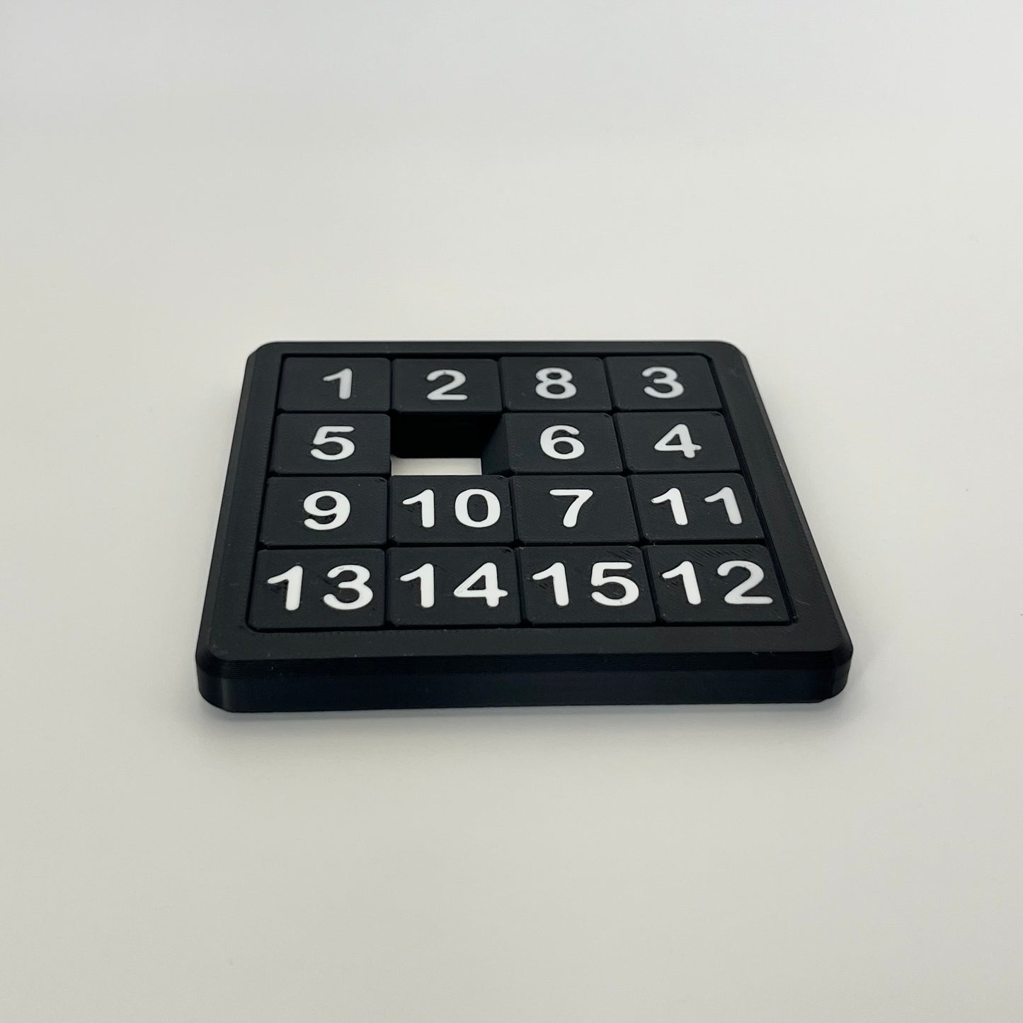 15 Number Sliding Puzzle