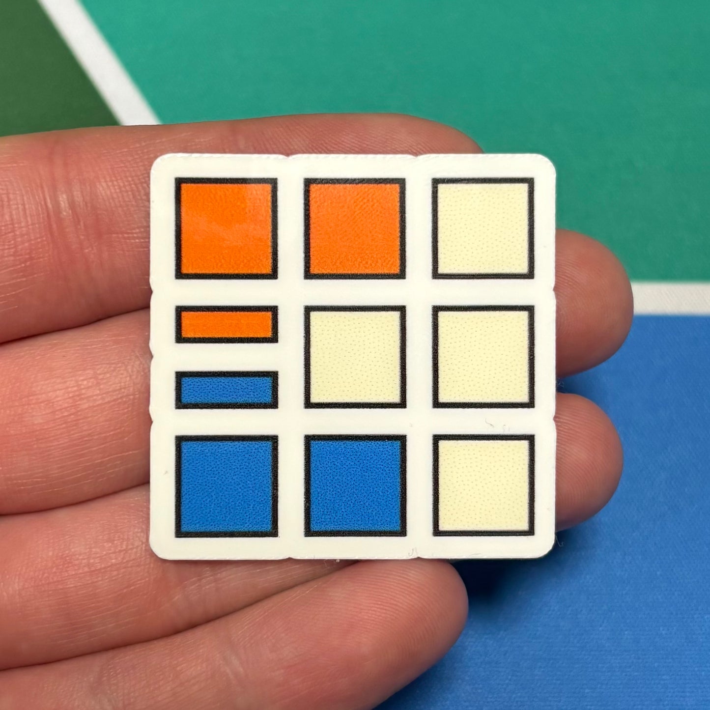 Kanyon’s Cubes Die Cut Sticker