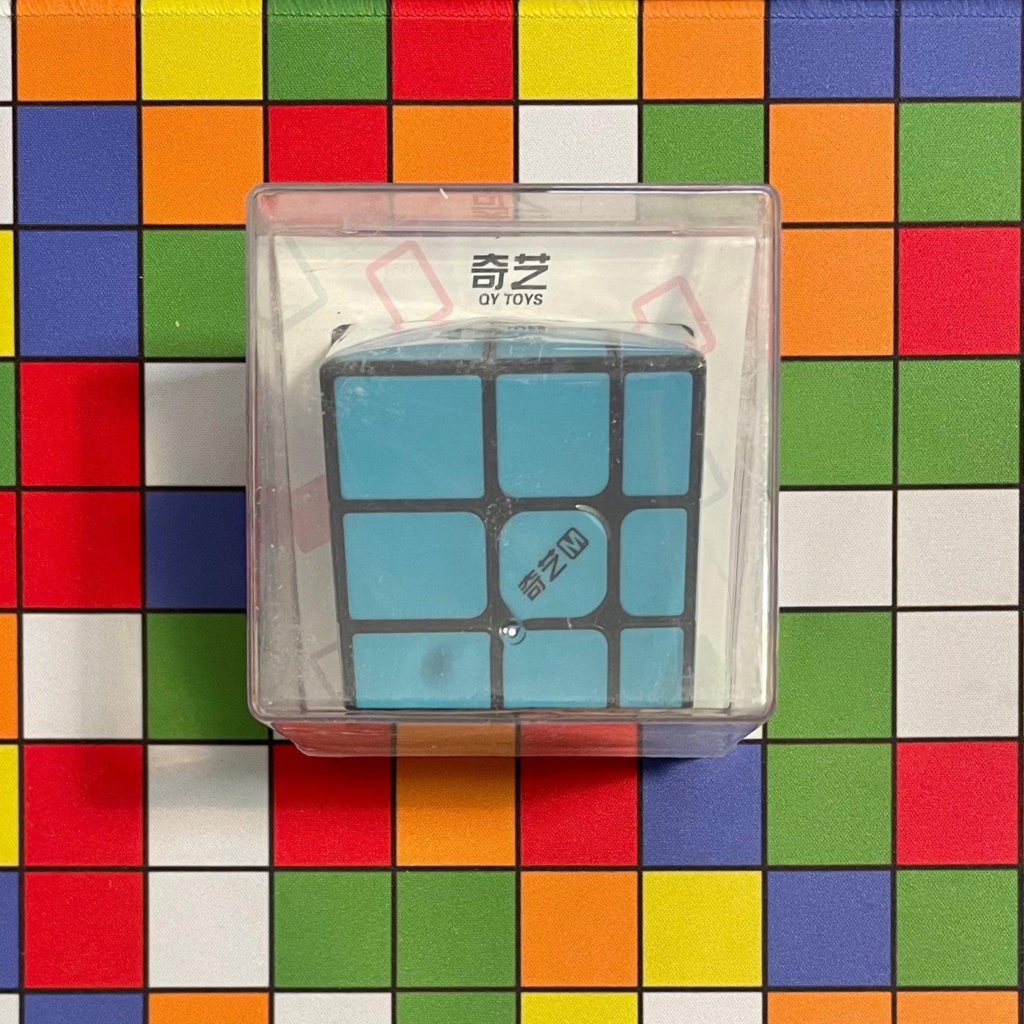 QiYi Teal Tiled Mirror Cube Magnetic