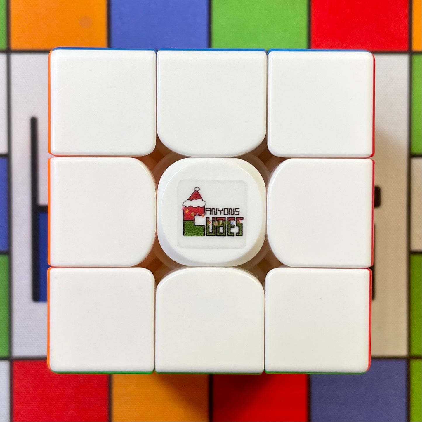 Christmas Kanyons Cubes Sticker