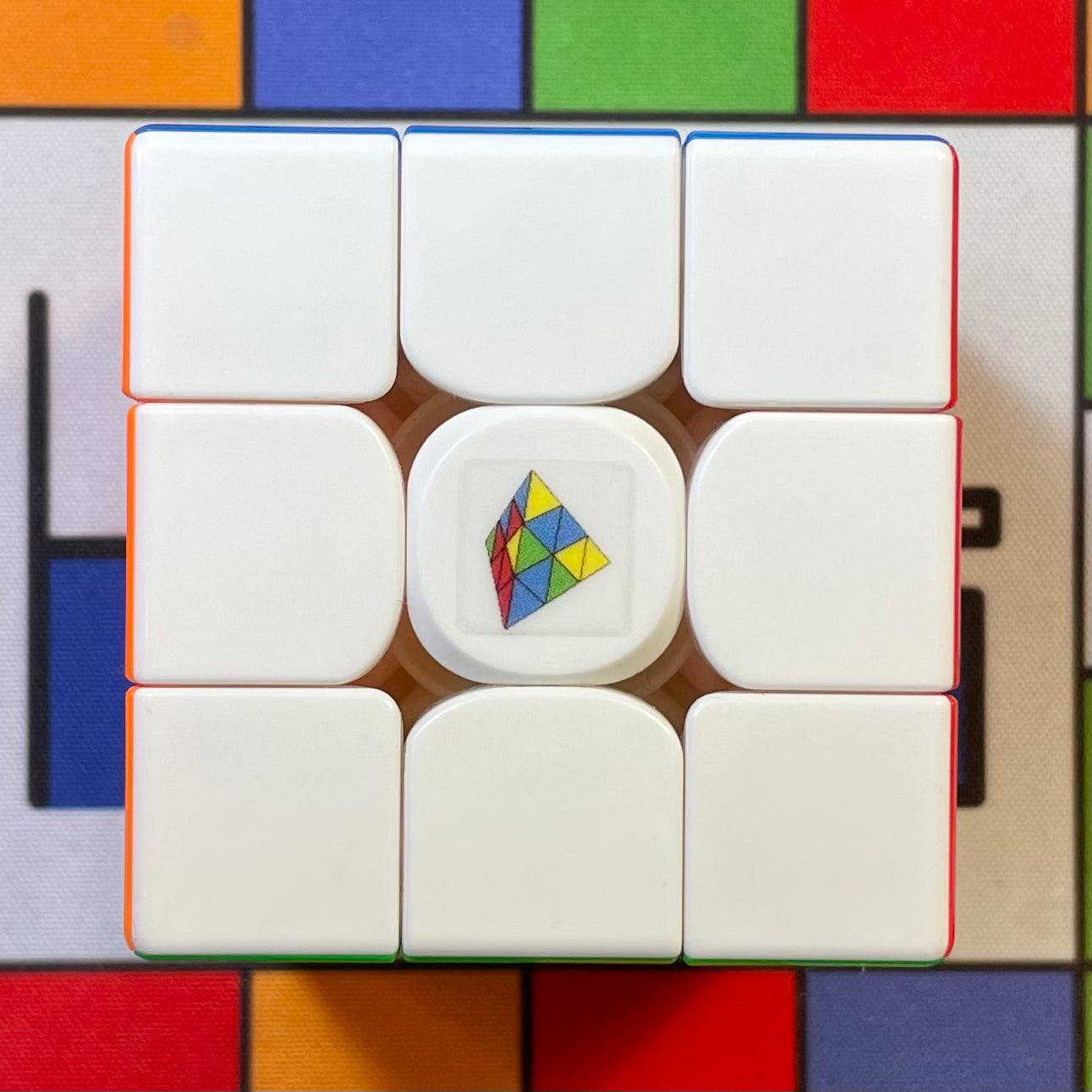 Canyons Trongle Cube Sticker