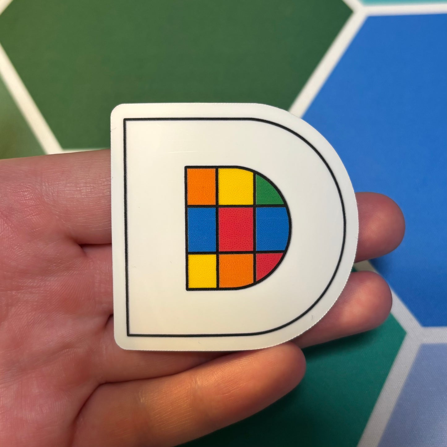 Dcubes Die Cut Sticker