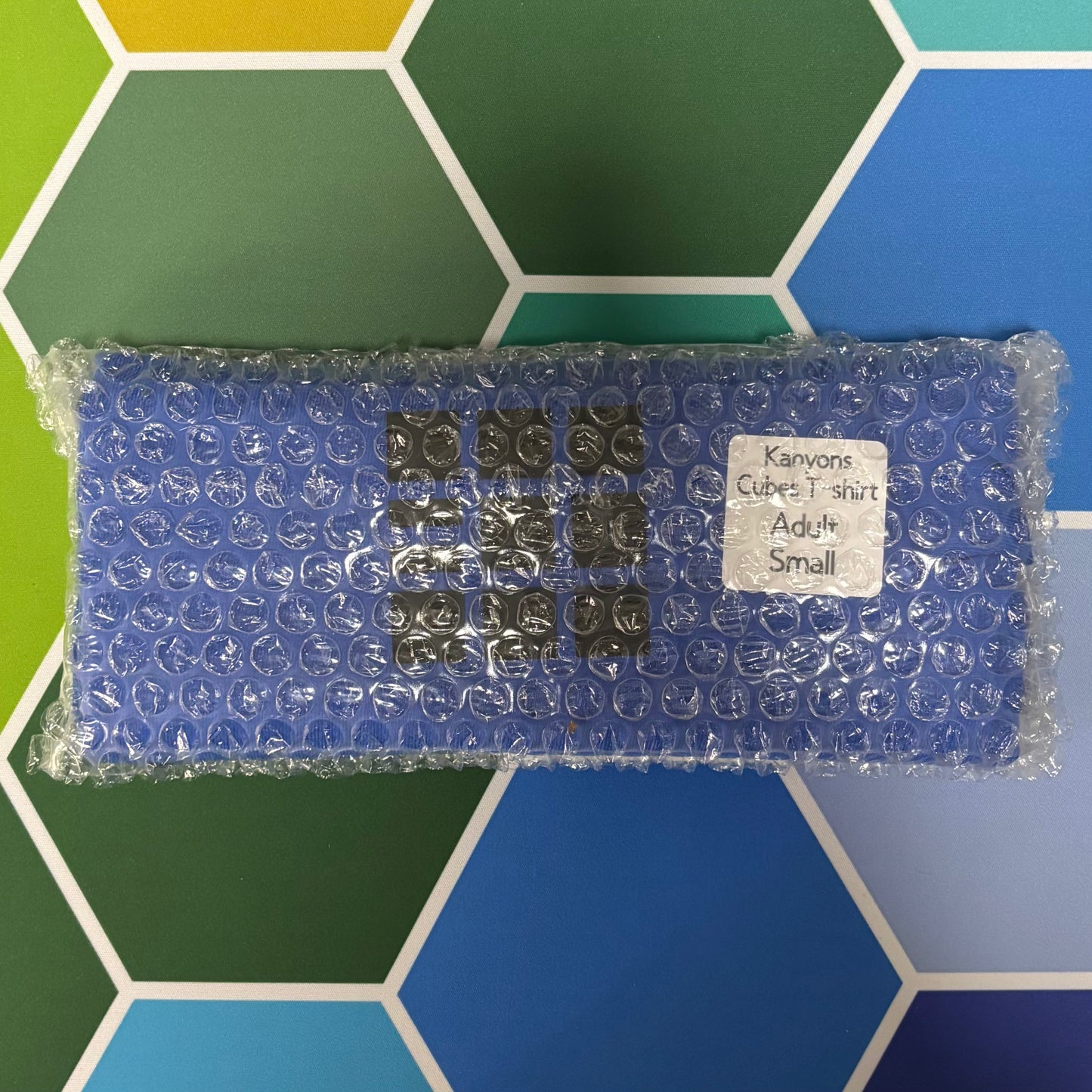 Blue Kanyons Cubes T-shirt V2
