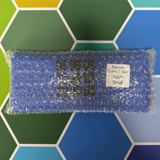 Blue Kanyons Cubes T-shirt V2