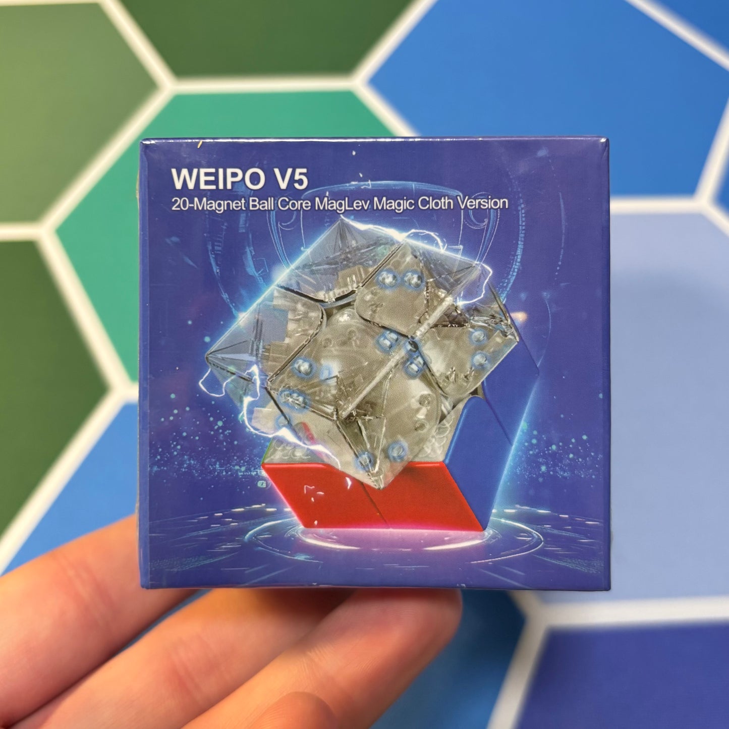 Moyu Weipo V5 2x2 Magnetic + Ball-core + UV