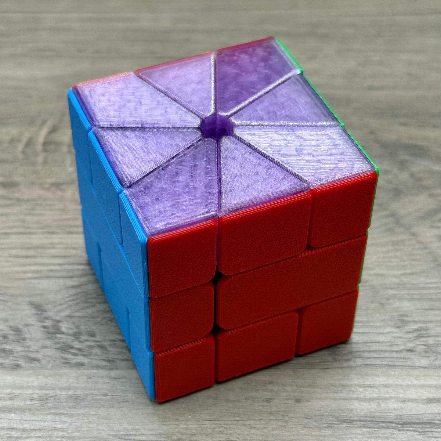 Clear Purple Kanyon Square-Equal