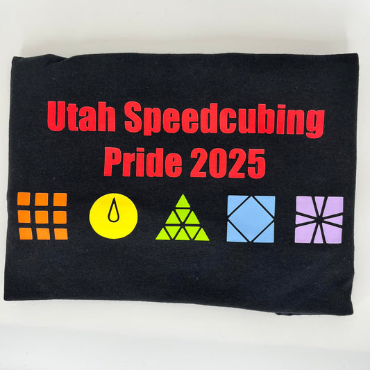 Utah Speedcubing Pride 2025 T-Shirt