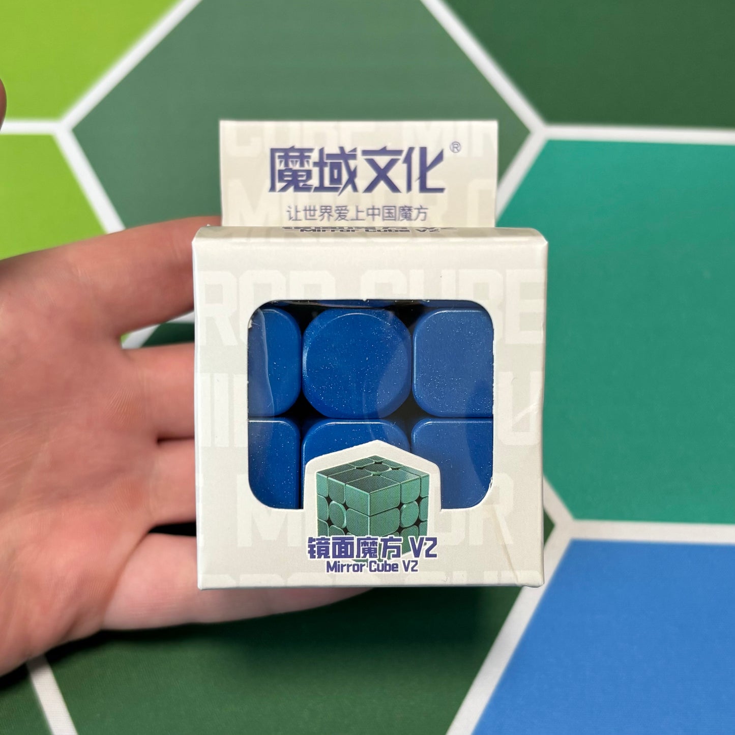 Moyu Mirror Cube V2 Standard Blue