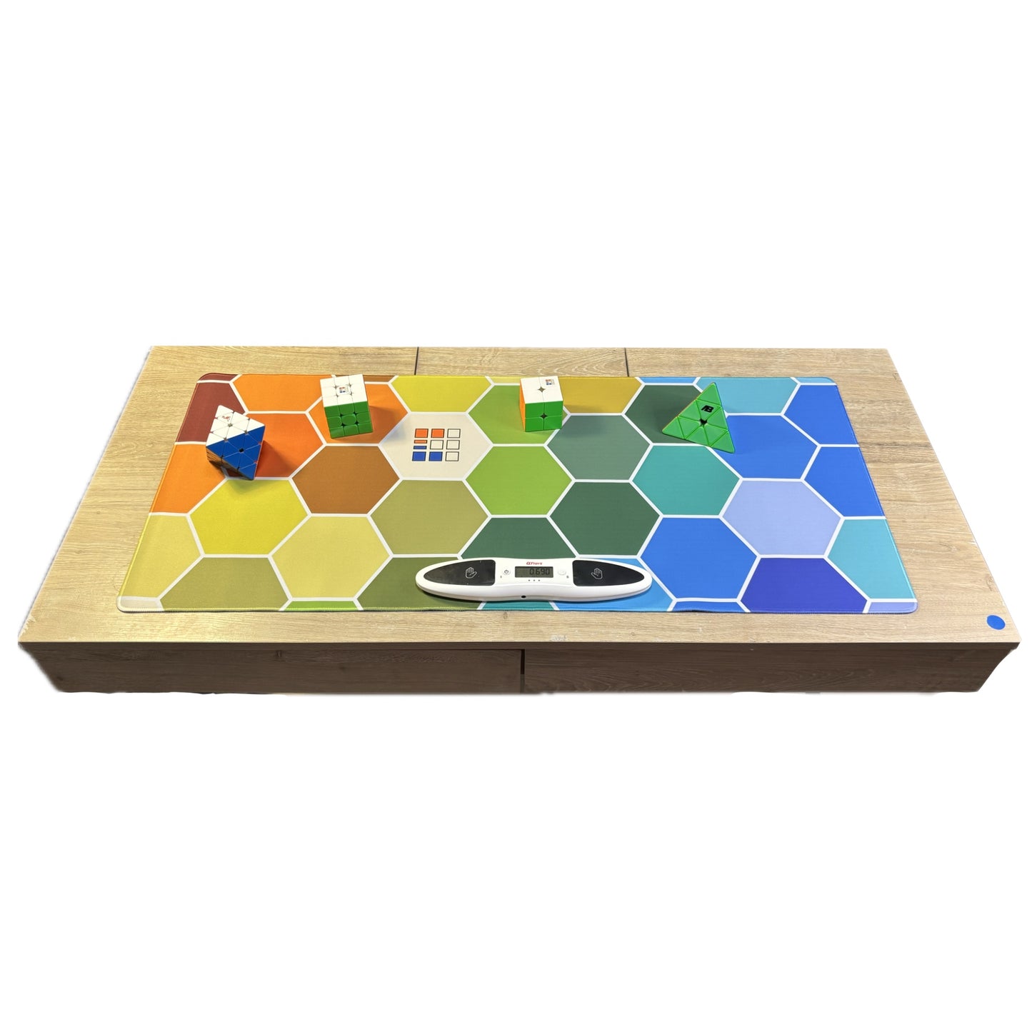 Kanyons Cubes GIANT Honeycomb Desk Mat