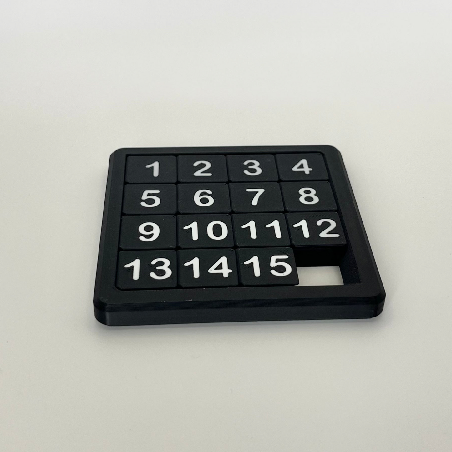 15 Number Sliding Puzzle