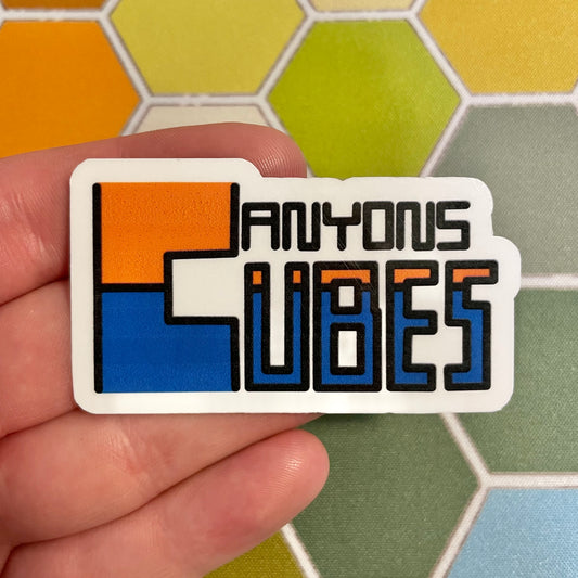 Kanyon’s Cubes Die Cut Sticker (old version)