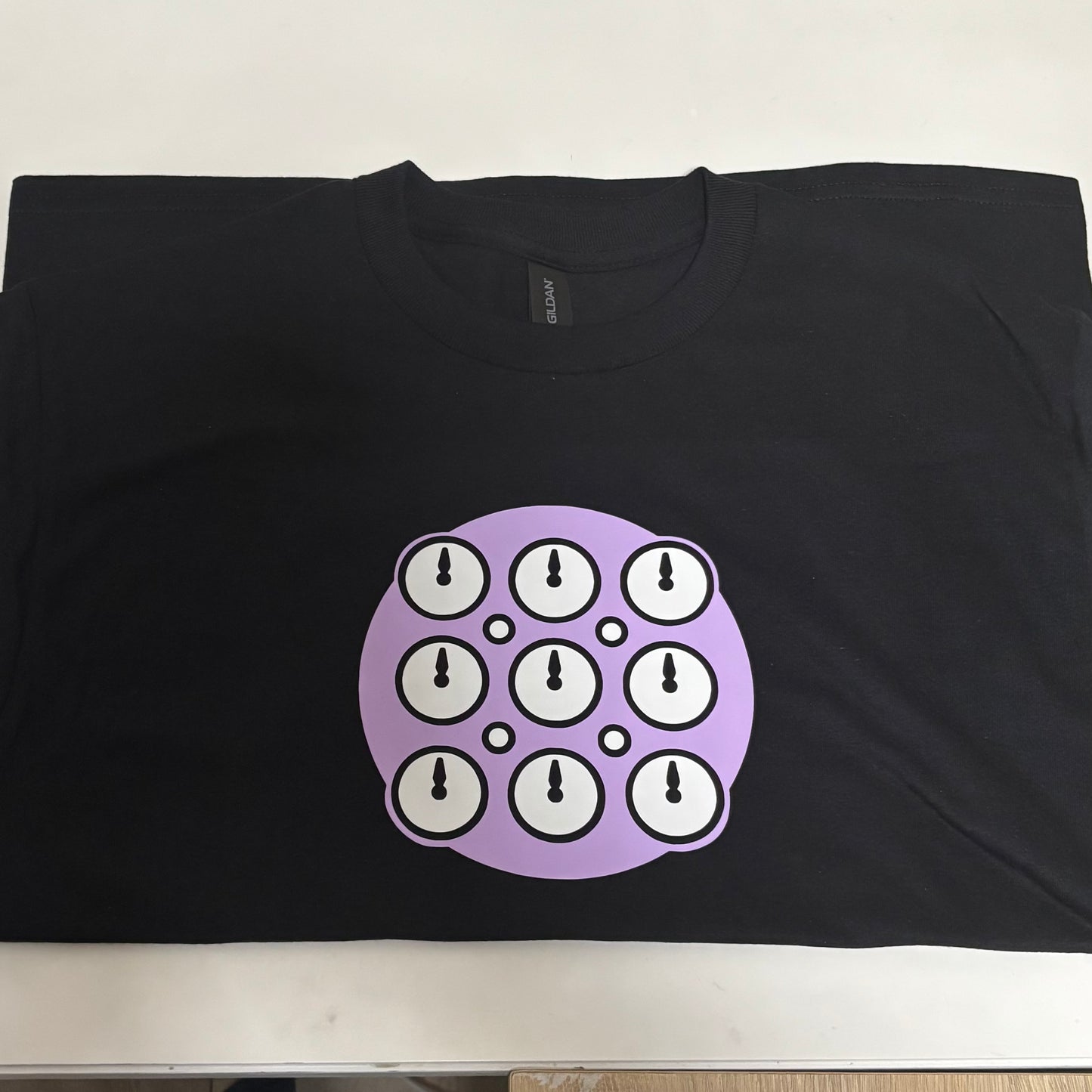 Purple Clock T-shirt