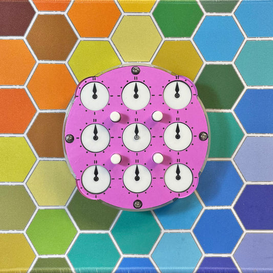 1x Light Purple Insert For QiYi Clock