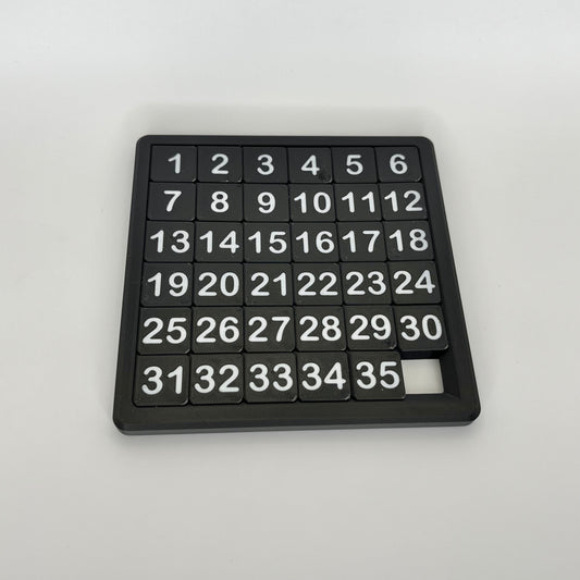 35 Number Sliding Puzzle
