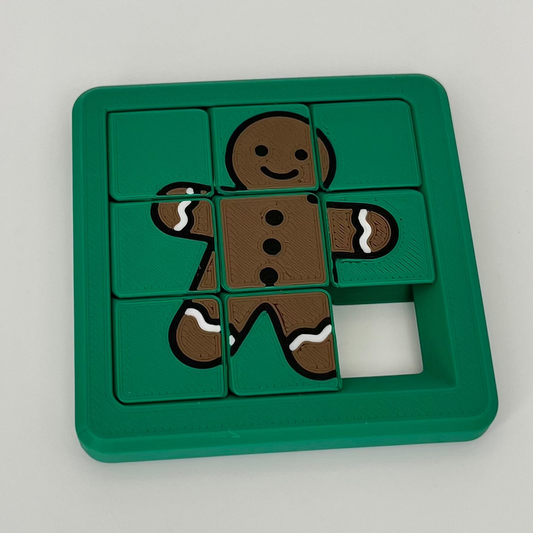 Gingerbread 8 Sliding Puzzle