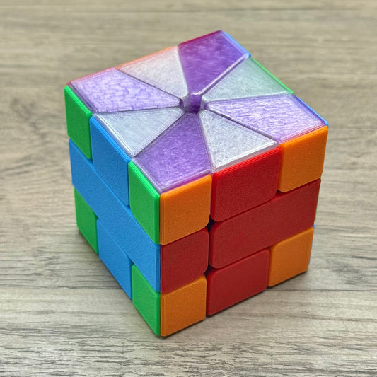 Clear Purple Kanyon Square-Equal