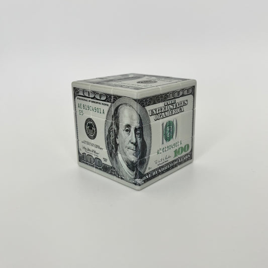 100 Dollar Bill Picture Cube