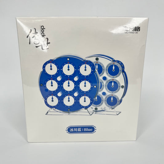 Blue QiYi Clock (2024) Magnetic