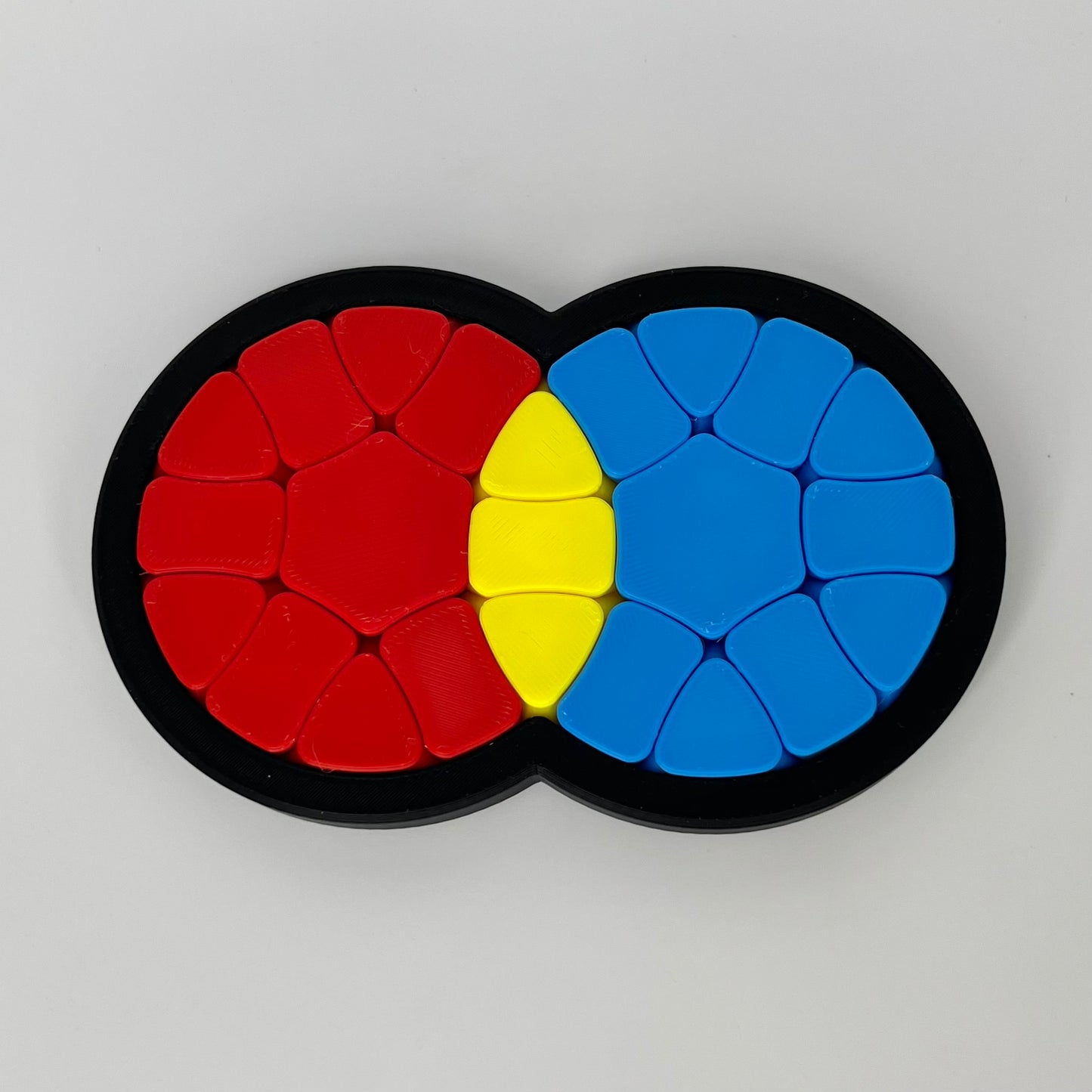 Kanyons 2-Circle Puzzle V2 (3 Color)